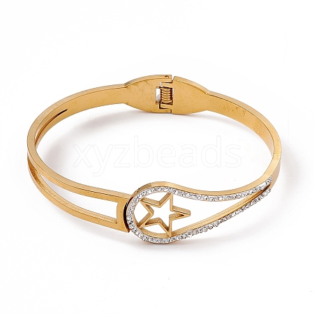 Star Hinged Bangles BJEW-F439-05G-1