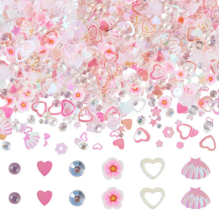 Handmade Polymer Clay Cabochons CLAY-TADJ0001-01C-1