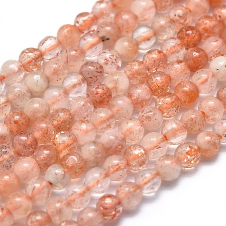 Natural Sunstone Beads Strands G-K305-11-A-1