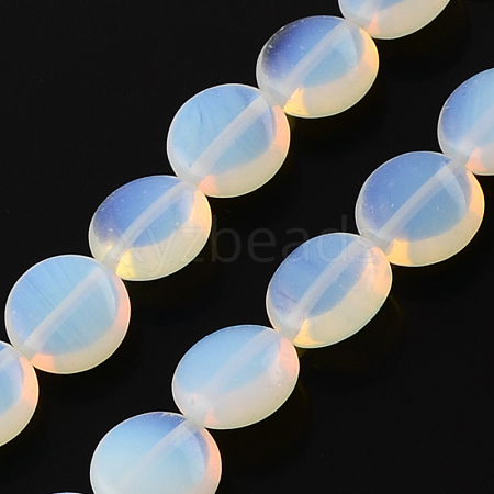 Opalite Stone Bead Strands G-R189-18-1