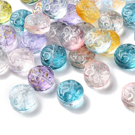 Transparent Glass Beads GLAA-O023-20-1