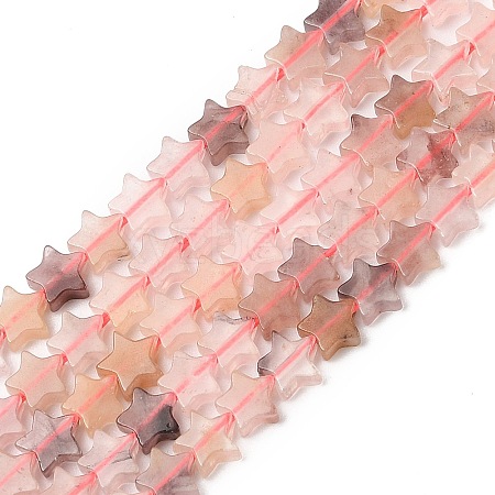 Natural Quartz Beads Strands G-H087-C09-01-1