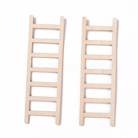 Miniature Unfinished Wood Ladder FIND-H030-29-1