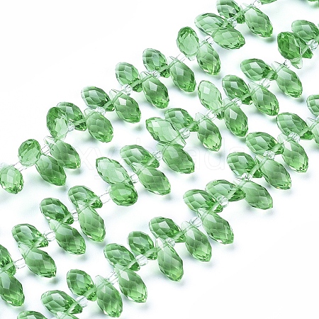 Crystal Glass Beads Strands GLAA-D033-19-1