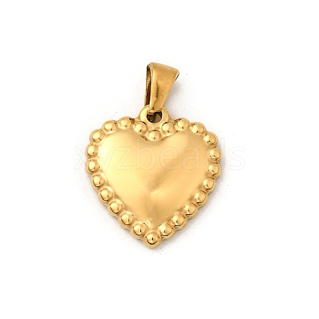 304 Stainless Steel Pendants STAS-B094-04C-G-1