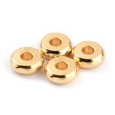 Brass Beads KK-O133-317B-G-1