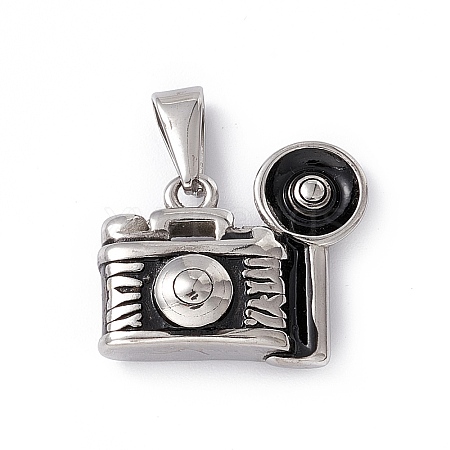 304 Stainless Steel Pendants STAS-G285-01AS-1
