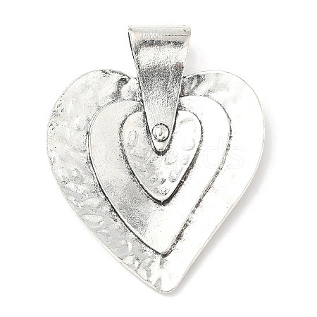 Tibetan Style Alloy Big Pendants TIBEP-F077-01E-1