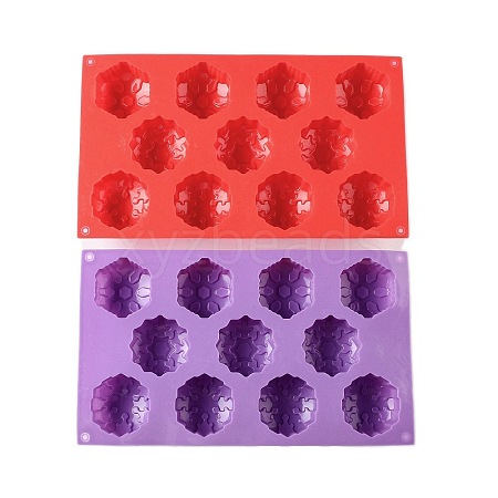 Snowflake DIY Food Grade Silicone Mold DIY-K075-22-1