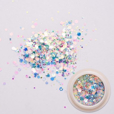 Shiny Nail Art Glitter Flakes MRMJ-T063-364F-1