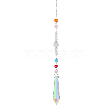 Crystal Glass Sun Catcher Pendant PW-WGDA15C-06-1