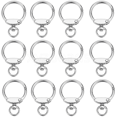 12Pcs Alloy Swivel Clasp FIND-SC0010-10P-1