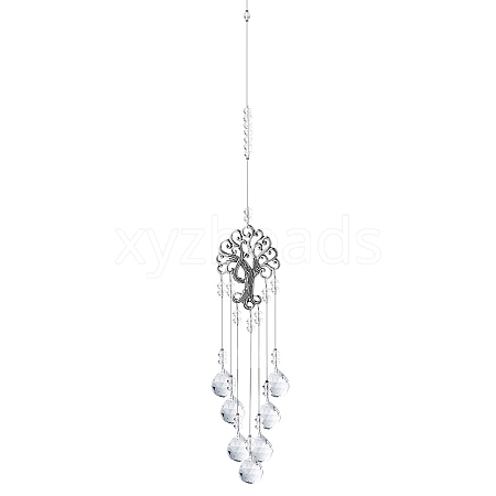 Glass Wind Chimes WICH-PW0001-26B-1