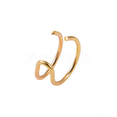 Brass Cuff Earrings for Women WG29A67-19-1