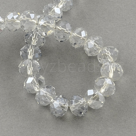 Electroplate Glass Bead Strands EGLA-S096-3mm-06-1