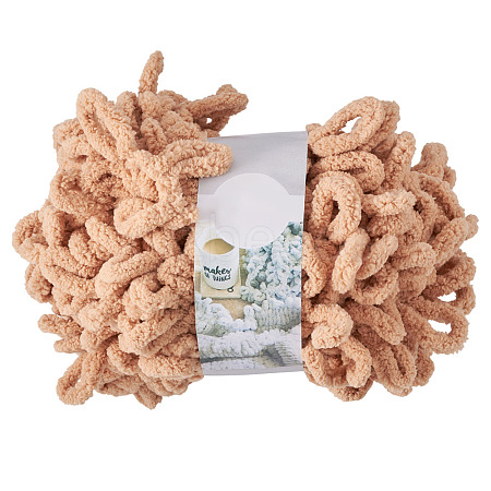 Finger Knitting Polyester Loop Yarn OCOR-TADJ0001-06D-1