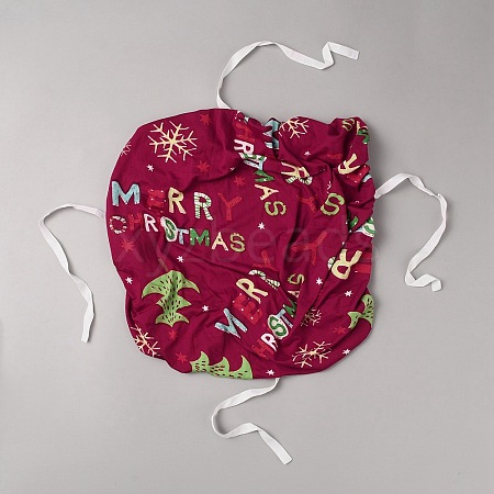 Christmas Theme Polyester Chair Cover AJEW-WH20009-27B-1