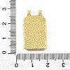 Rectangle Brass Pendants KK-S508-03B-G-3