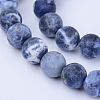 Natural Sodalite Beads Strands X-G-Q462-8mm-07-1