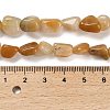 Natural Topaz Jade Beads Strands G-P497-01E-12-5