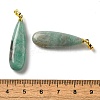 Natural Amazonite Pendants G-Q192-07G-04-3