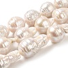 Natural Nucleated Pearl Beads Strands PEAR-E016-021-1