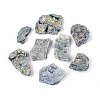 8~12Pcs Electroplated Natural Agate Geode Cornucopia Mineral Specimen G-N360-03E-2