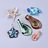 Handmade Lampwork Pendants LAMP-XCP0001-05-1