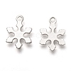 Non-Tarnish Christmas 201 Stainless Steel Charms STAS-C017-26P-2