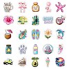 50 Pieces New Beach Holiday Creative Paper Stickers STIC-R001-42-3