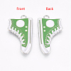 Alloy Enamel Pendants EAP055Y-2