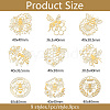 Nickel Decoration Stickers DIY-WH0450-085-2