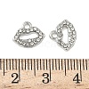 Alloy Rhinestone Pendants LS-ENAM-I073-04P-01-3