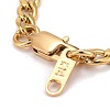 304 Stainless Steel Curb Chains Bracelets BJEW-JB06272-01-3