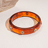 Fashionable Acrylic Rhinestone Bangles for Women FS-WGD146D-06-1