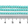 Synthetic Turquoise Beads Strands G-U004-02N-5