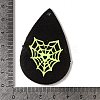 Halloween Imitation Leather Pendants FIND-K017-04D-06-3