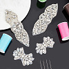 CRASPIRE 5Pcs 3 Style Hotfix Rhinestone DIY-CP0006-94-6