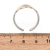 304 Stainless Steel Open Cuff Rings for Women RJEW-K321-01H-5