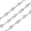 Tarnish Resistant 304 Stainless Steel Ball Link Chains CHS-L015-39-1