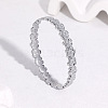 304 Stainless Steel Hinged Bangles for Women FS-WGCDA32-01-1
