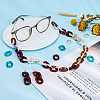 120Pcs 6 Colors Two Tone Acrylic Linking Rings OACR-FH0001-036-6