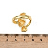 Brass Cuff Rings RJEW-C139-15B-G-5