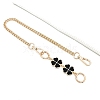 Metal Clover Handbag Chain Straps PW-WG93D70-08-1