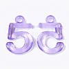 Transparent Acrylic Pendants X-TACR-S133-088-2