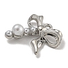 Alloy ABS Pearl Pendants PALLOY-F312-53P-2