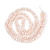 Electroplate Opaque Glass Beads Strands EGLA-N022-09A-C04-2