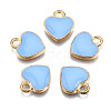 Alloy Enamel Charms X-ENAM-S121-041D-1