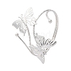 Butterfly Alloy Arm Cuff Bangles for Girl Women LS-AJEW-A063-01H-P-4