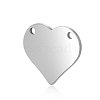 Anti-Tarnish 304 Stainless Steel Stamping Blank Tag Pendants STAS-I311-17A-P-1